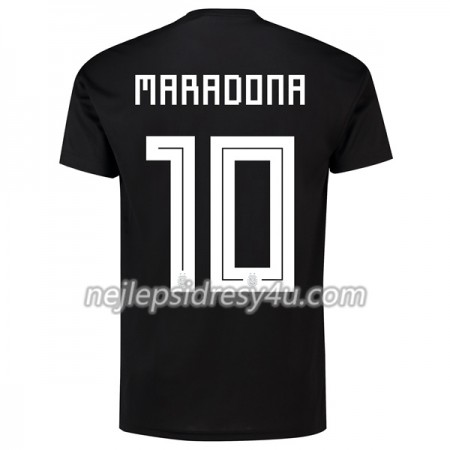 Fotbalový Dres Argentina Maradona 10 Venkovní MS 2018